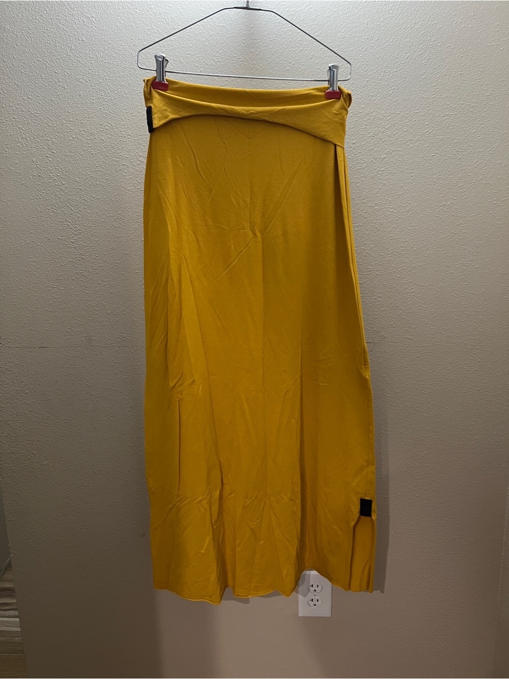 Women's Mustard Yellow Maxi Skirt - Lightweight Everyday Style